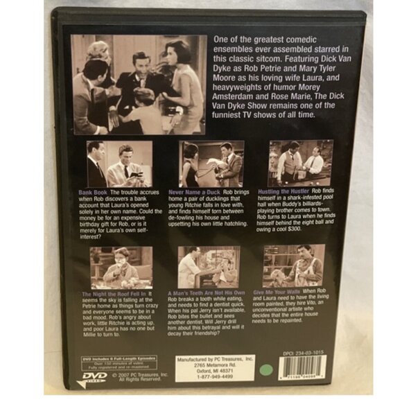 Classic Television The Dick Van Dyke Show - 6 Full-Length Episodes DVD 2007 - Picture 2 of 3